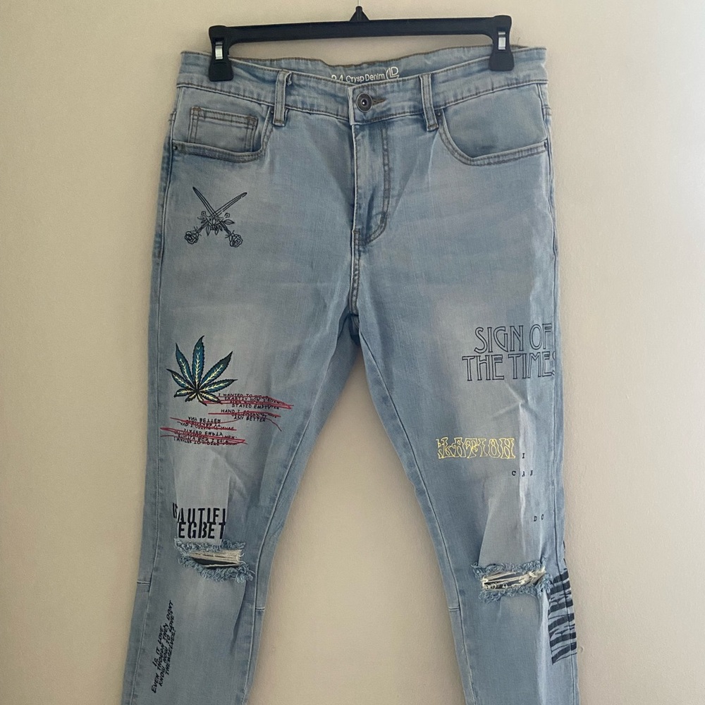Mens Zumiez Crysp Denim jeans